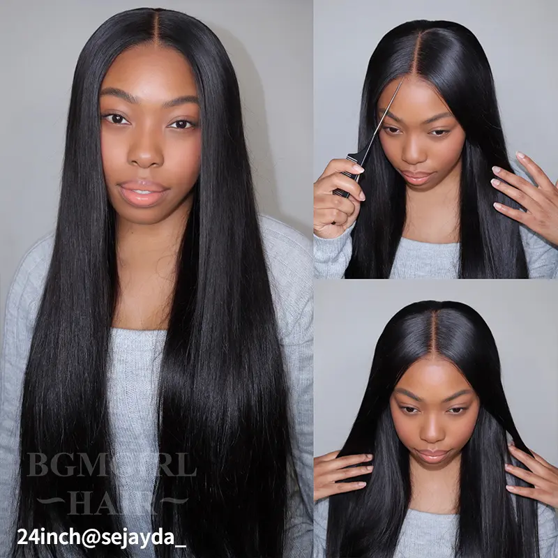 Straight Wear Go Wig 6x4 HD Lace Closure 180% Glueless Wig | BGMgirl Hair US Only