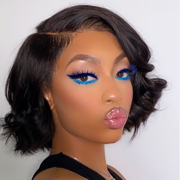 Body Wave Short Bob Lace Closure Wig