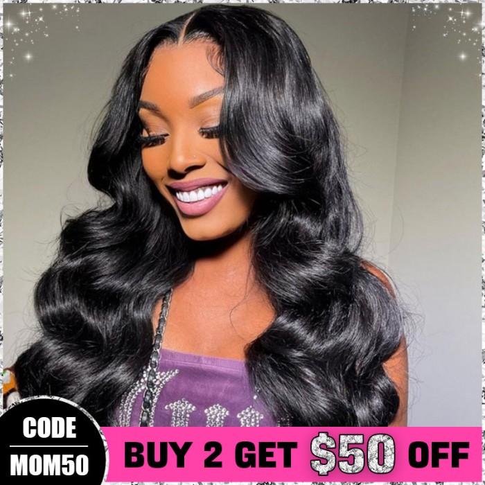 Body Wave Wear & Go Glueless 180% HD Lace Closure Wig