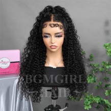 glueless wigs pre cut lace wigs curly edges