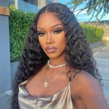 Deep Wave Wear & Go Glueless 180% HD Lace Closure Wig | BGM Hair