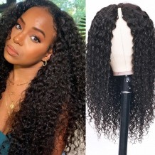 Water Wave V part Wig Human Hair Wig | BGM Hair