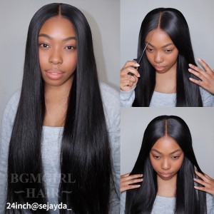 Straight Wear Go Wig 6x4 HD Lace Closure 180% Glueless Wig | BGMgirl Hair