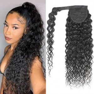 Water Wave Wrap-around Ponytail Hair Extension | BGM Hair