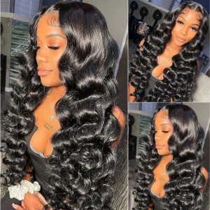 Loose Deep Wave Wear & Go Glueless HD Lace Front Wig 180% Density | BGM Hair