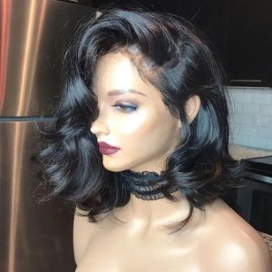 Body Wave Short Bob Lace Closure Wig 150% Density | BGM Hair