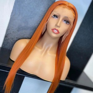 Ginger Straight Color Lace Front Wig | BGM Hair
