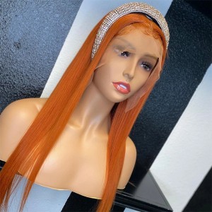 Ginger Straight Color Lace Front Wig | BGM Hair