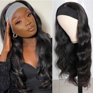 Body Wave Headband Human Hair Wig | BGMGirl