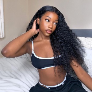 Water Wave HD Lace Front Human Hair Wig | BGM Hair