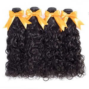 Natural Wave 4 Bundles Human Hair Extensions | BGMGirl