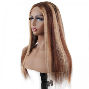 Highlight Body Wave Honey Blonde Lace Closure Wig | BGMGirl