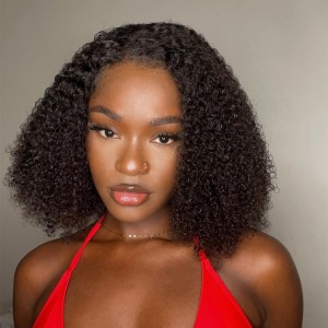 Kinky Curly Bob13x4 Lace Front Wig | BGMGirl