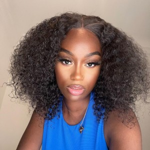 Kinky Curly Short Bob Lace Closure Wig | BGM Hair