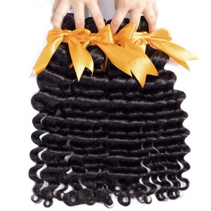 Loose Deep Wave 4 Bundles Human Hair Extensions | BGMGirl