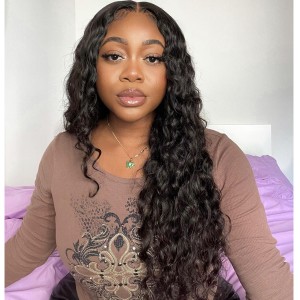 Natural Wave Bundles With Closure Human Hair Extensions | BGMGirl