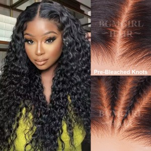 glueless wigs bleached knots wig