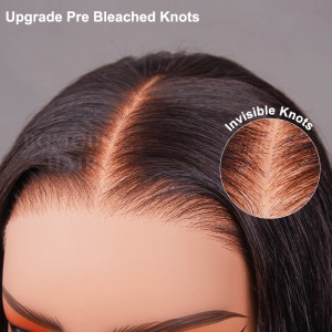 Pre-Bleached Water Wave Wear Go Wig 6x4 HD Lace Closure 180% Density Glueless Wig | BGMgirl Hair