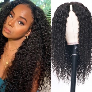 Water Wave V part Wig Human Hair Wig | BGM Hair