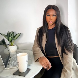 Straight V part Wig Human Hair Wig | BGM Hair