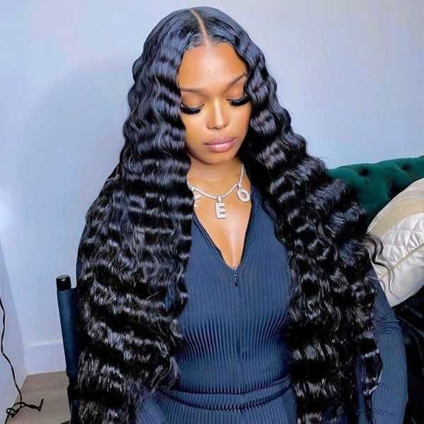Loose Deep Wave Wear & Go Glueless HD 13x4 Wig / BGM Hair