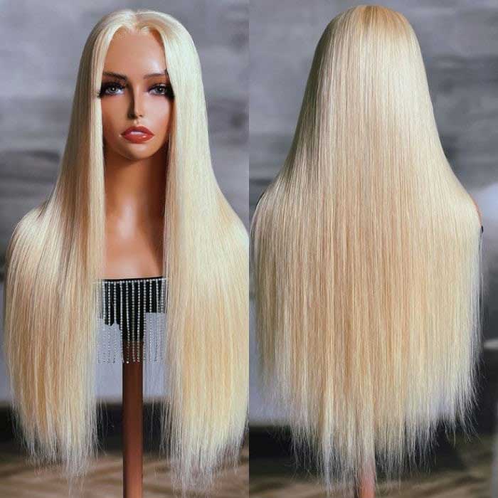 blonde wig